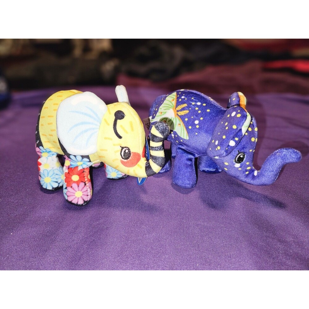 Pop Art Soft Luna Moth #06 Elephant Pop Art Soft BUMBLE #03 Bee Elephant  NWT